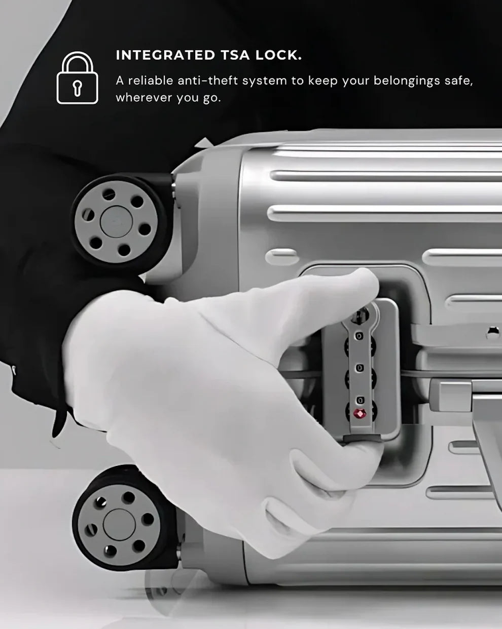 PALMLING® - Aluminium Suitcase