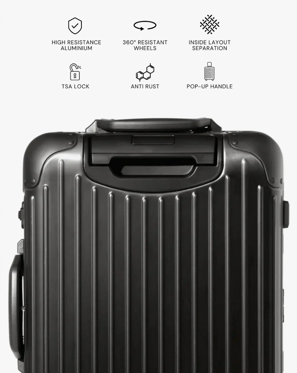PALMLING® - Aluminium Suitcase