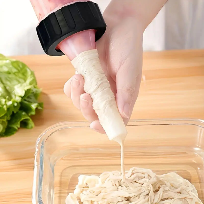 Manual Sausage Maker with 3 Stuffing Nozzles